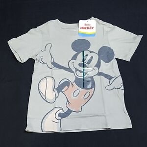 4T Disney Mickey Mouse Kids T-Shirt - Light Gray